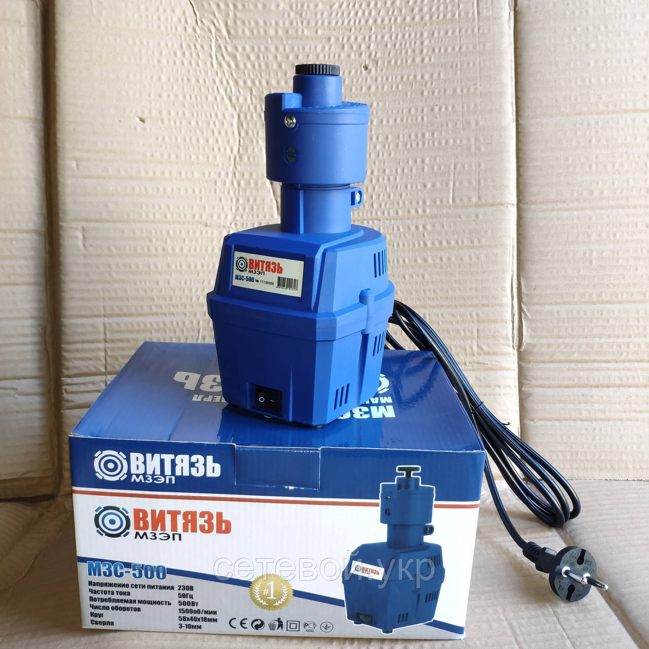 Верстат для заточування свердел Витязь МЗС 500