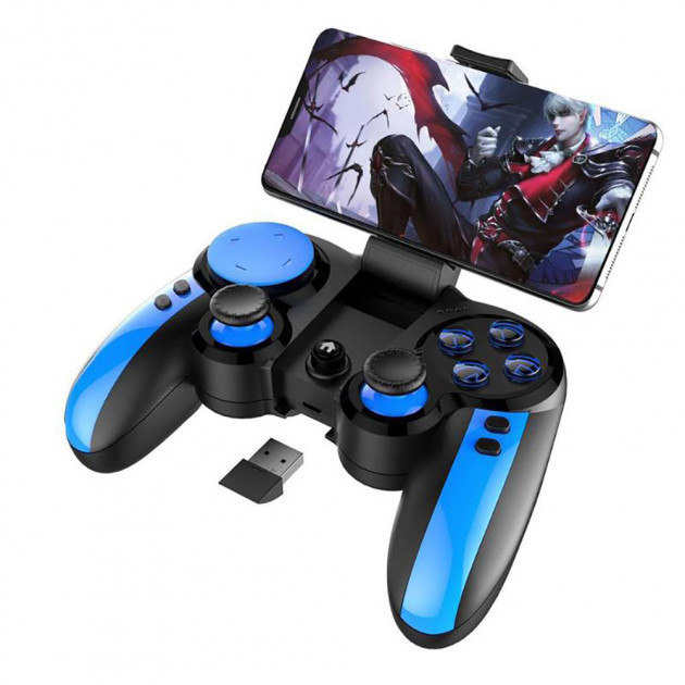 Бездротовий Геймпад IPEGA PG-9090 Blue Elf Джойстик Bluetooth для PC iOS Android Smart TV (з адаптером)