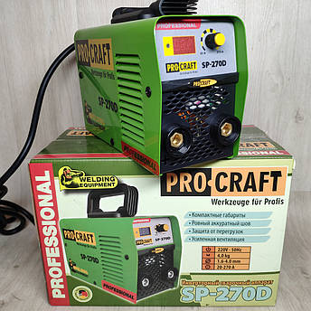 Інвертор зварювальний апарат Procraft SP-270D, фото 2