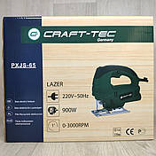Електричний лобзик Craft-tec PXJS-65 з лазером електролобзик, фото 3