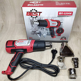 Фен будівельний BEST ФП-2200E технічний, фото 1