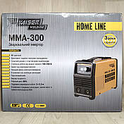 Зварювальний апарат Kaiser MMA-300 HOME LINE в кейсі, фото 3