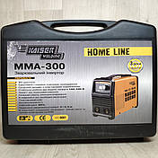 Зварювальний апарат Kaiser MMA-300 HOME LINE в кейсі, фото 4