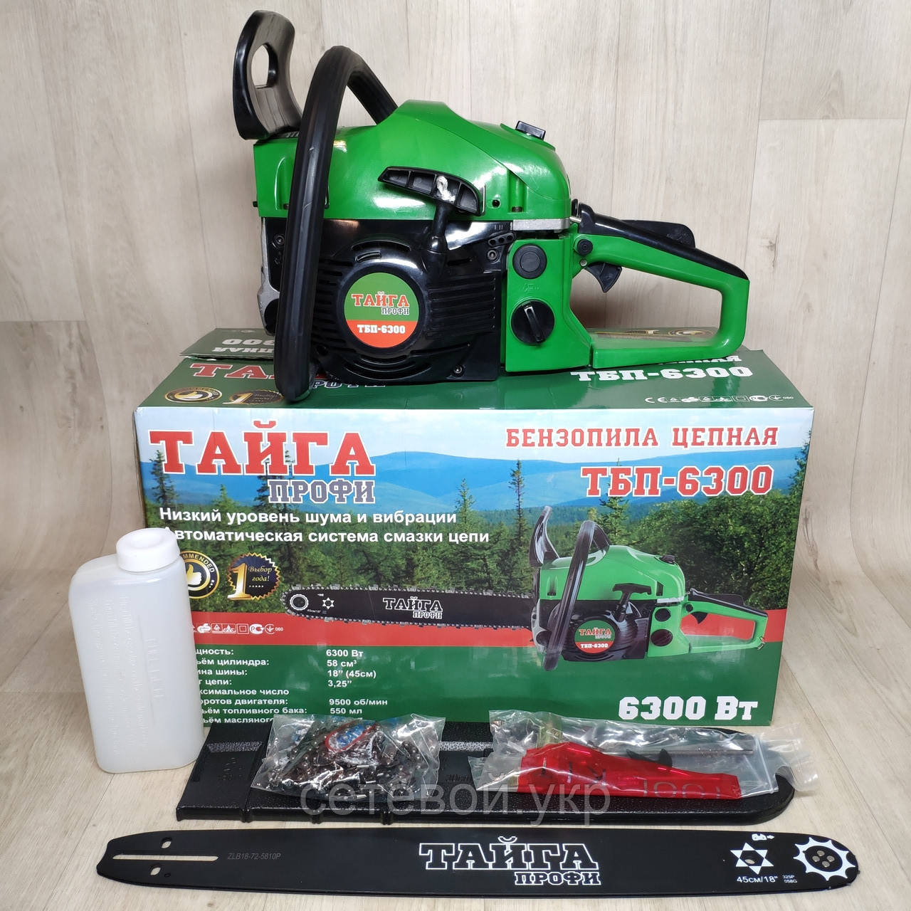 Бензопила Тайга ТБП-6300