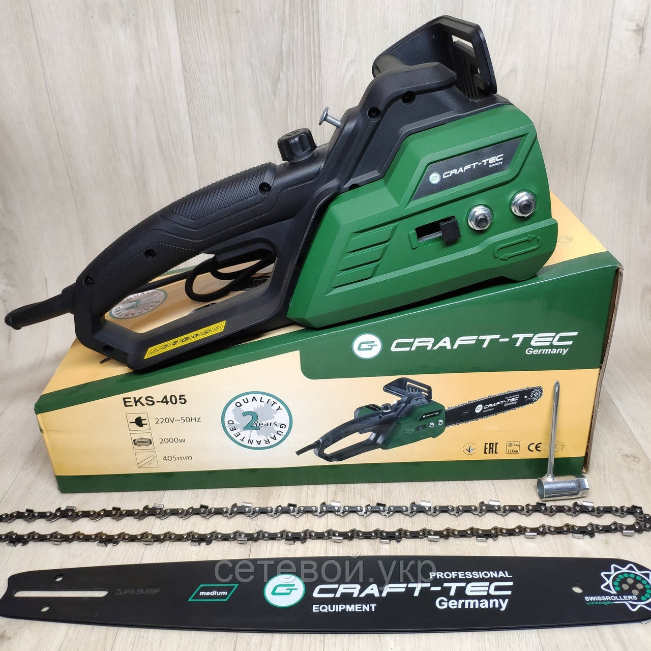Електропила Craft-tec EKS-405 (2 Квт)