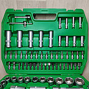 Набір ключів, головок INTERTOOL 108 одиниць інструментів, фото 4