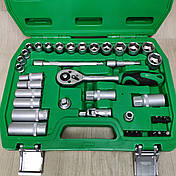 Набір ключів, головок INTERTOOL 39 одиниць інструментів, фото 4
