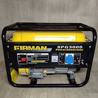 Генератор бензиновий Firman SPG 3000, фото 1