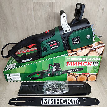 Електропила Мінськ МПЦ-3700 1 шина 1 ланцюг, фото 1