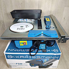 Електричний плиткоріз Kraissmann 1000 FSM 180