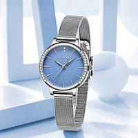 Жіночі годинники Chronte 8115C Silver-Blue