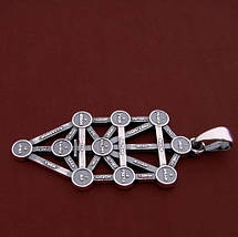 Дерево Сефірот Кулон амулет, фото 3