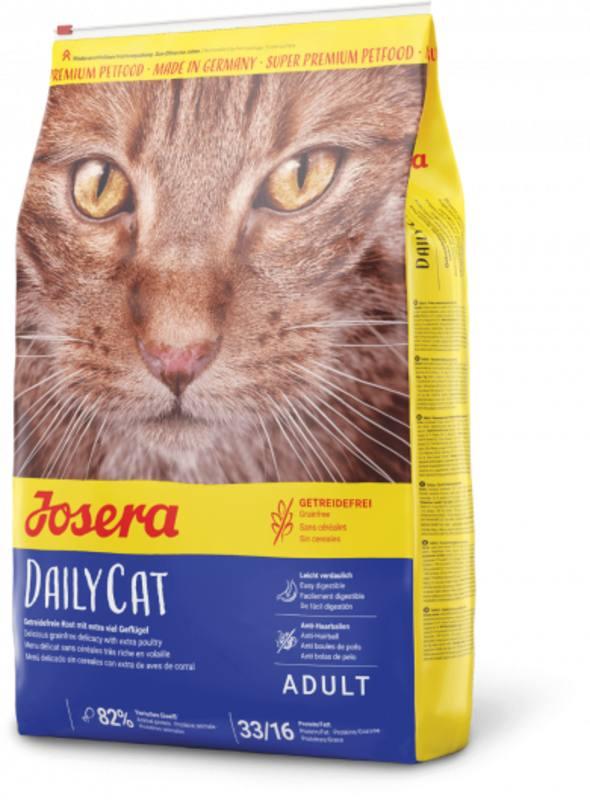 Сухий повсякденний корм для котів Josera (Йозера) DailyCat з куркою 10 кг