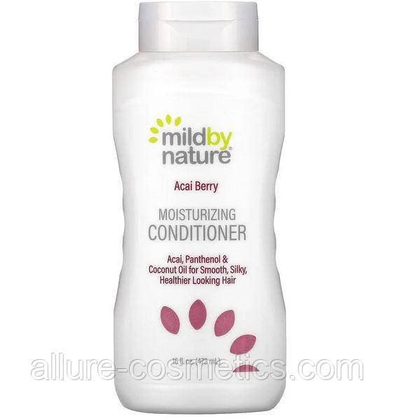 Зволожуючий кондиціонер з ягодами асаї Mild By Nature Madre Labs Acai Berry Moisturizing Conditioner
