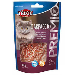 Ласощі для котів Trixie (Тріксі) Premio Carpaccio з качкою та рибою 20 г