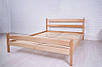 Ліжко полуторне Лікерія з ізножьем 120 х 200 см (бук натуральний), фото 6
