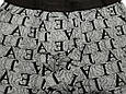 Трусы мужские боксеры бамбук Veenice серый буквы 48 размер, фото 2
