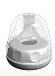 Силіконова соска для вигодовування з пляшечки (стандарт як у philips avant), фото 4