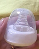 Силіконова соска для вигодовування з пляшечки (стандарт як у philips avant), фото 3