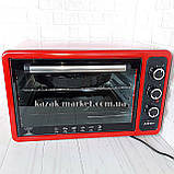 Духовка електрична на 40 л Asel AF-0123 духова шафа електрична духова піч Туреччина, фото 2