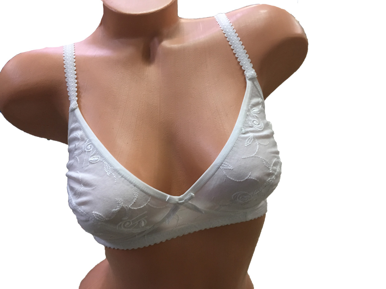 Бюстгальтер бавовняний Алюр 740 білий 70D