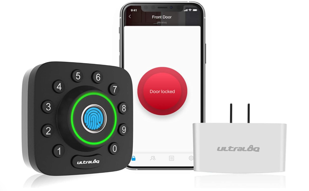 Розумний дверний замок ULTRALOQ U-Bolt Pro Smart Lock, WiFi хаб у комплекті