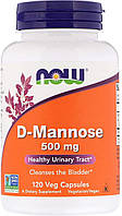 Now Foods D-Mannose 500 mg 120 капсул