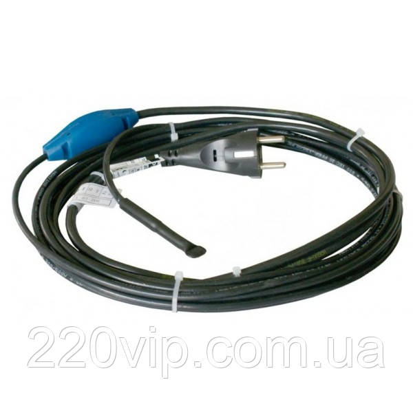 Нагрівальний кабель 44м 1300Вт Fenix PFP30, для обігріву труб з вбудованим термостатом електричний Фенікс, фото 1