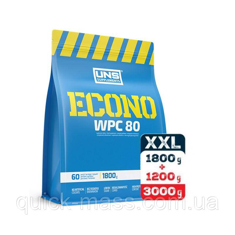 Протеїн UNS Econo WPC 80 3000g