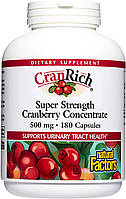 Концентрат клюквы Natural Factors Cranberry Concentrate 500 mg 180 капсул