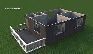 Проекти 1 поверхових дачних будиночків