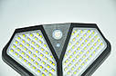 Ліхтар на сонячній батареї з датчиком руху UKC 102 LED, фото 5