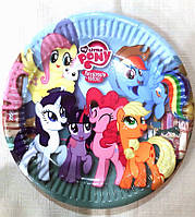 Тарілочка одноразова святкова Мій маленький поні