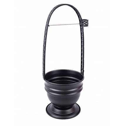 Кошик для транспортування вугілля Black Matt BIG – 42 см, фото 1