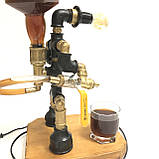 Настільний світильник "Робот-Бармен" з подачею алкоголю, фото 3