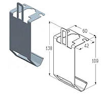 Кронштейн для підвісу направляючих