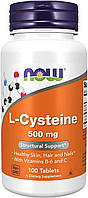 Now Foods L-Cysteine 500 mg 100 таблеток