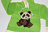 Флісовий дитячий батнік Панда Розмір 98-104 см, фото 2