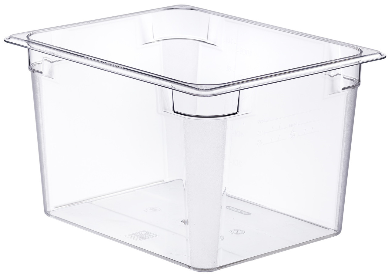 Гастроємність без ручок прямокутна GN 1/2 32.5х26.5х20см/11800мл з полікарбонату Araven, фото 1