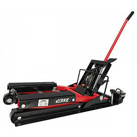 Підіймач для мотоциклів VERKE 1500LB 680 кг із гумовими елементами та колесами для маневровості