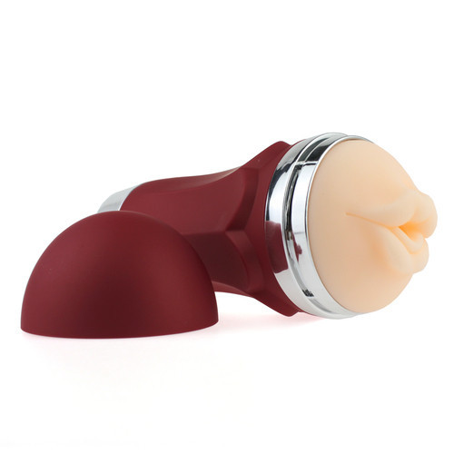 Vibrating Mouth Masturbation 3D Cup - мастурбатор вібро-ротик 20 режимів!