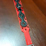 Нашийник для собак шкіряний із шипами шарпею, фото 4