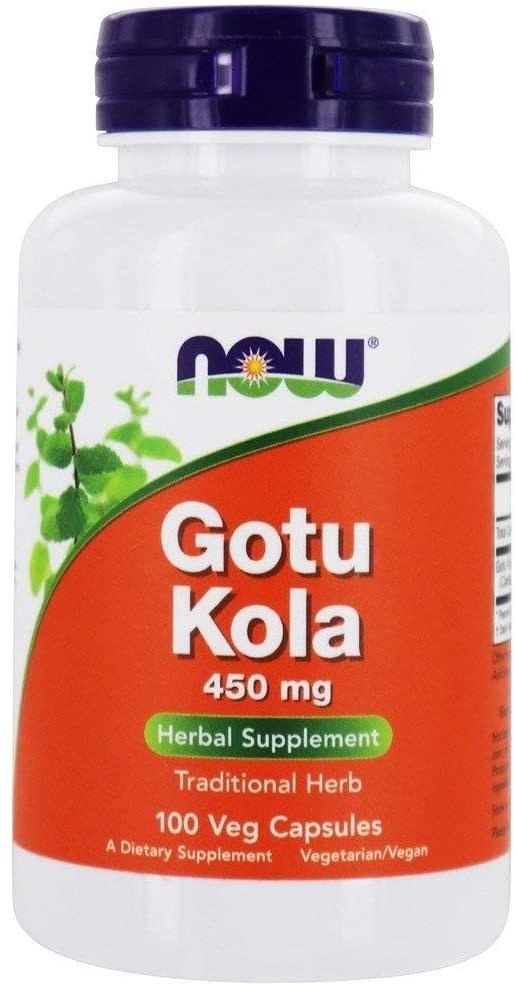 Now Foods Gotu Kola 450mg 100 капсул