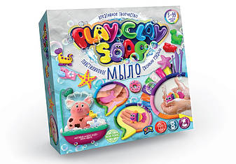 Набір для дитячої творчості "Пластилінове Мило 8цв "PLAY CLAY SOAP" PCS-01-01,02, фото 3
