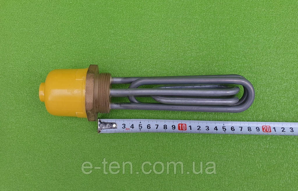 Блок-тен НЕРЖАВІЙКА (для парової праски, парогенератора) 4500W / 220V / різьба 1,5" / Lдовжина = 180мм (KAWAI)