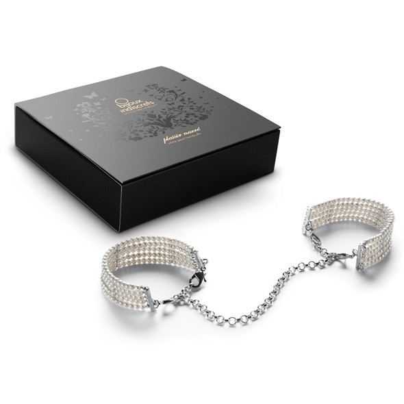 Наручники Bijoux Indiscrets Plaisir Nacre