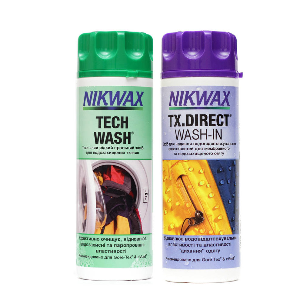 Набір Nikwax Twin Pack (Tech wash 300мл + TX Direct 300мл)