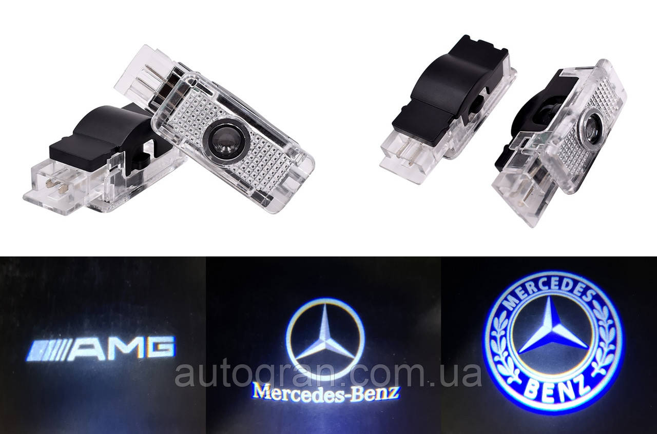Підсвітка дверей Mercedes W203, W208, W209