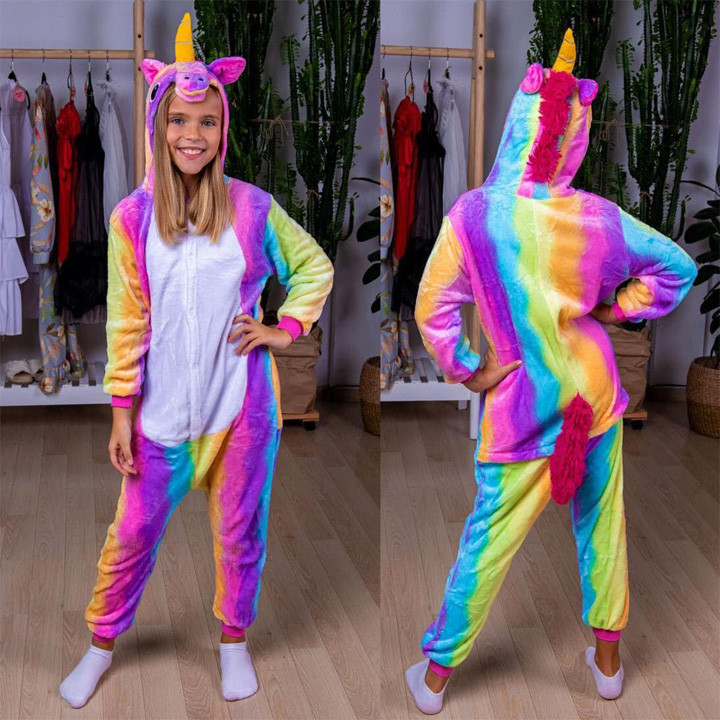 Кігуруми дитячий єдиноріг райдуга Rainbow
