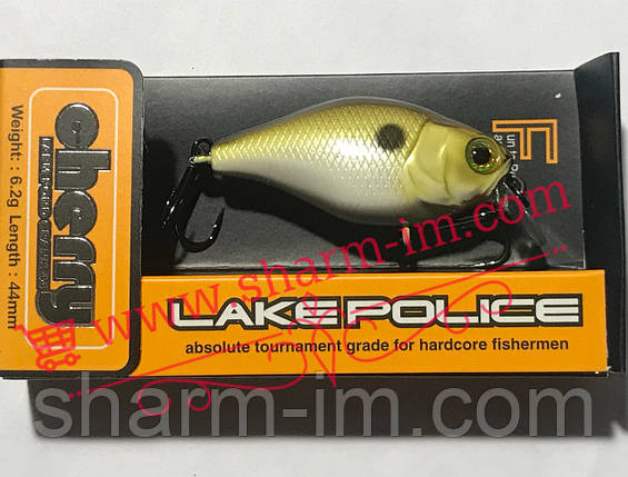 Кренк Jackall Lake Police Cherry 44 мм Floating (col. Noike Gill) 6.2 р Оригінал, фото 1